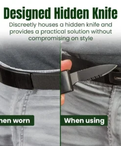 Fivfivgo™ StealthShield Überlebensmesser-Gürtel