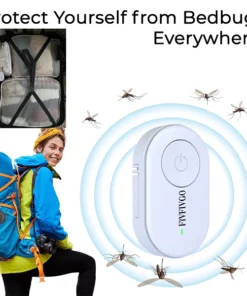 Fivfivgo™ Tragbarer Ultraschall-Bettwanzenvertreiber