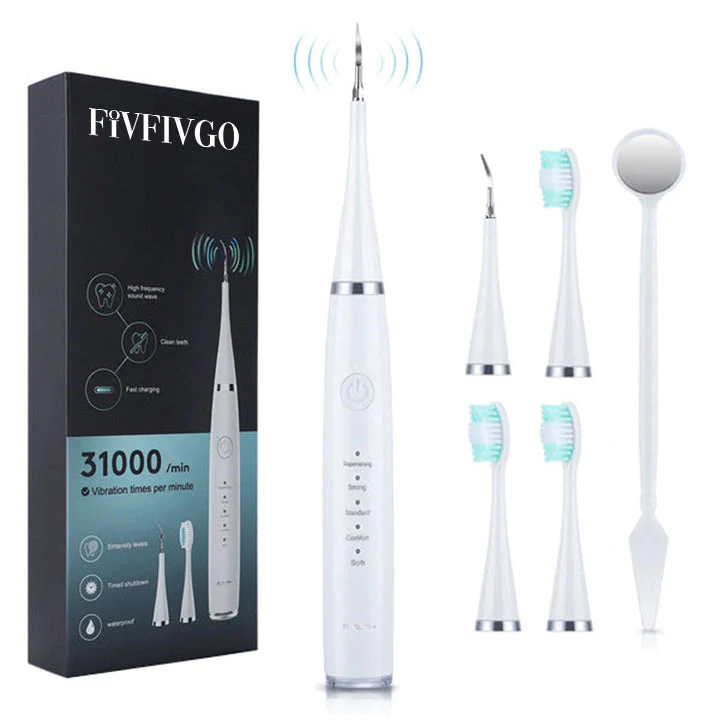 Fivfivgo™ Ultrasonic Tooth Cleaner