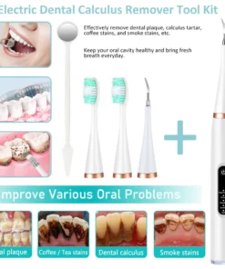 Fivfivgo™ Ultrasonic Tooth Cleaner