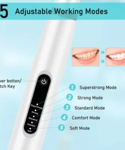 Fivfivgo™ Ultrasonic Tooth Cleaner