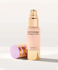 Full-Coverage Foundation with Skin Buffing Brush
