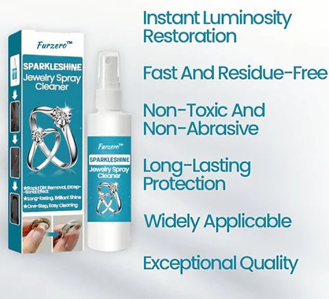 Furzero™ SparkleShine Jewelry Spray Cleaner01