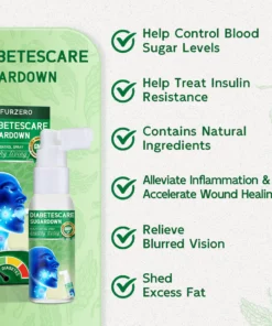 Furzero™ DiabetesCare SugarDown Health Control Spray