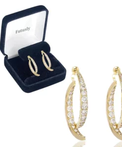 Futusly™ Elegante Lymphmagnet Ohrhaken