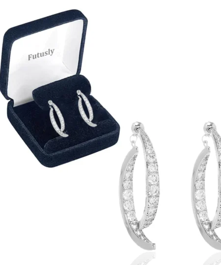 Futusly™ Elegante Lymphmagnet Ohrhaken