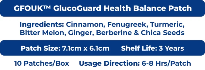 GFOUK™️ GlucoGuard Health Balance Patch