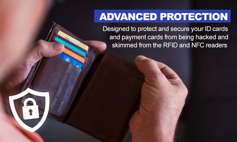 GFOUK™ läpinäkyvä RFID-estotarra