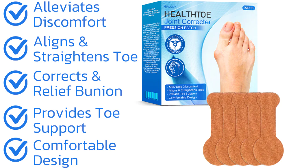 GFOUK™ HealthToe Joint Correcter Pression Patch