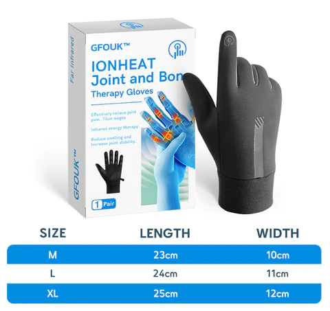 GFOUK™ IONHEAT Joint and Bone Therapy Gloves