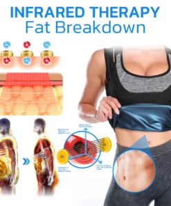 GFOUK™ IONICWAIST Tourmaline Posturecorrect PlusSize Vest