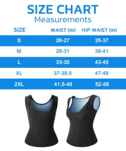 GFOUK™ IONICWAIST Tourmaline Posturecorrect PlusSize Vest