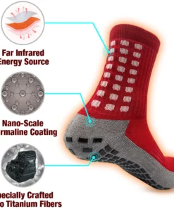 GFOUK™ PeakGrowth Far Infrared Heightening Tourmaline Socks