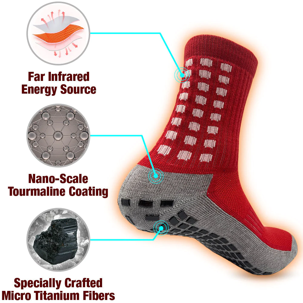 GFOUK™ PeakGrowth Far Infrared Heightening Tourmaline Socks