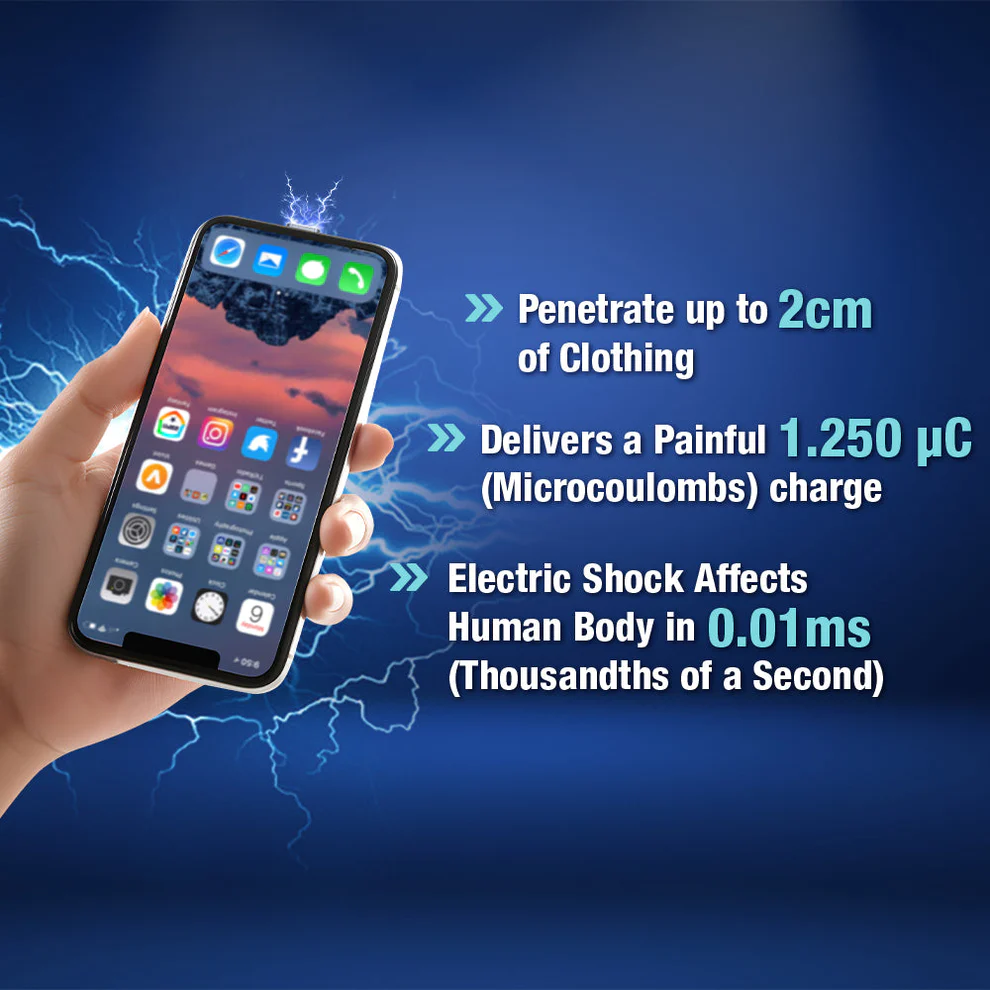 GFOUK™️ VoltStrike 50m External Phone Stun Device