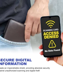 KISSHI Transparent Anti-RFID Sticker