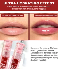 KISSHI™ Bear Mirror Gloss Lip Glaze