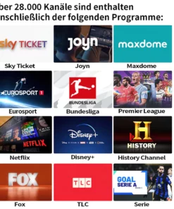 LEFUN™ TV-Streaming-Gerät - kostenloser Zugang zu allen Kanälen