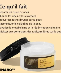LENARO™ Crème liftante et raffermissante au collagène d'escargot coréen
