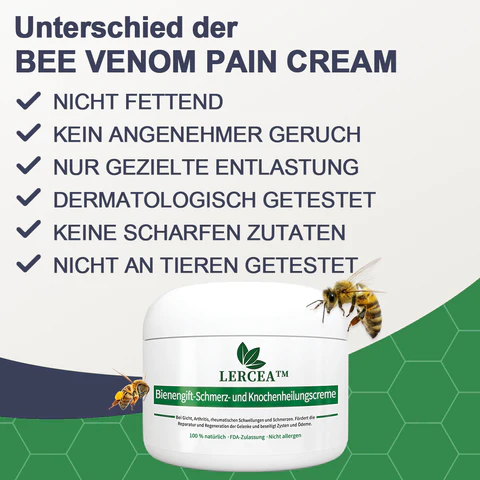 LERCEA™ Bienengift Schmerz- und Knochenheilung