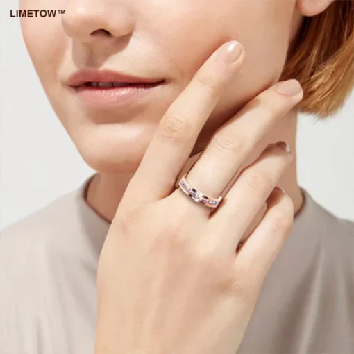 LIMETOW™ Moissanite Spinner Ring