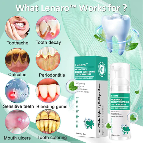 Lenaro™ Herbal Brightening Oral Repair Mousse