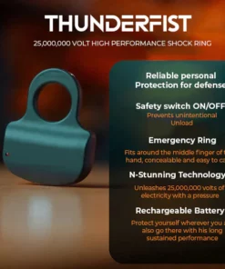 Limetow™ ThunderFist High Performance Stun Ring