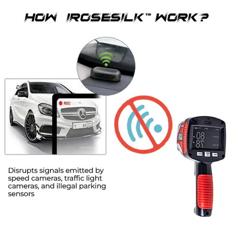 iRosesilk™ Ticket-Free Ultra Car Stealth Jammer 