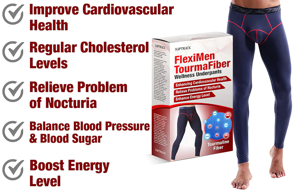 MenFlexi TourmaFiber Wellness Suptruck Underpants