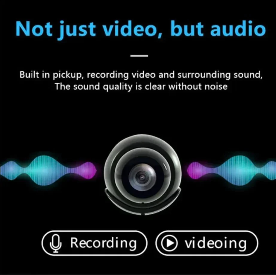 Mini 4G Wireless Wifi Camera 1080P HD - Night Vision ynbegrepen