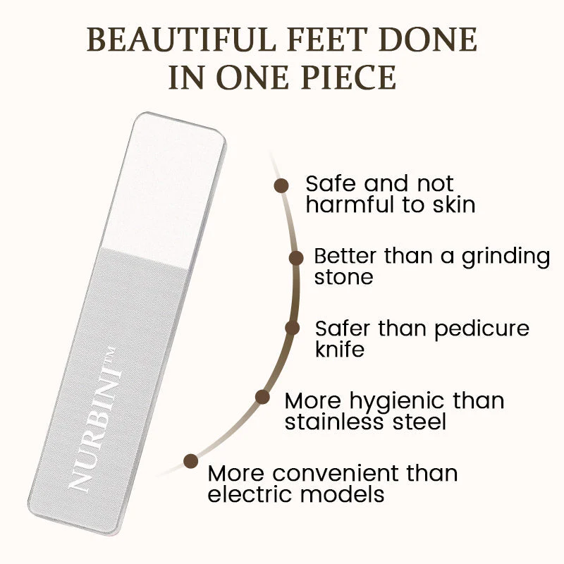 Nurbini™ Crystal Peeling pedikyyrilauta