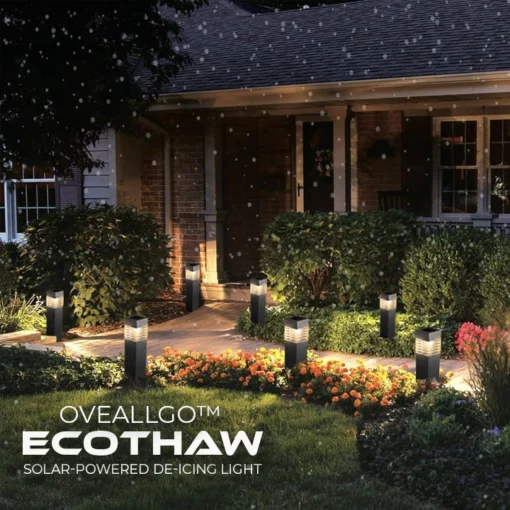 Luz de descongelamento movida a energia solar Oveallgo™ EcoThaw ULTRA