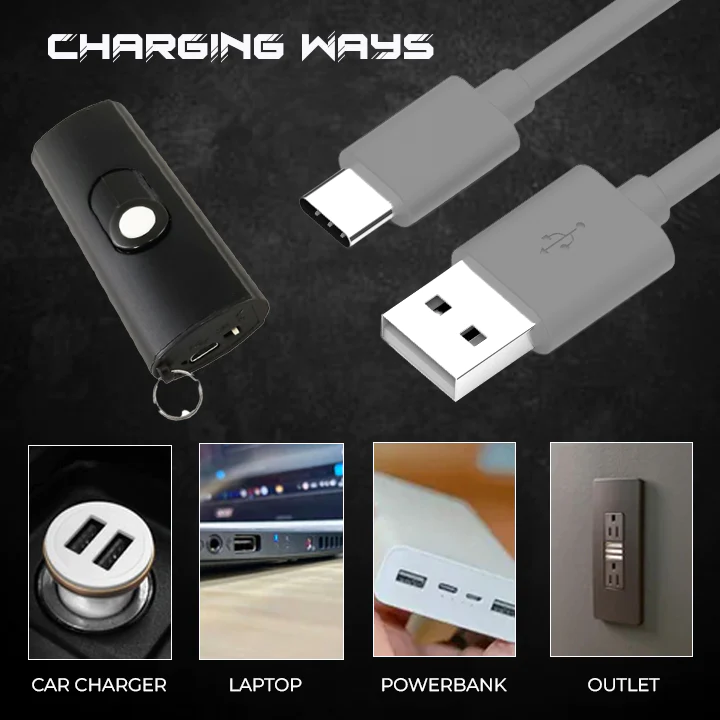 Oveallgo™ MiniDefend 50.000.000 USB pištolj za omamljivanje