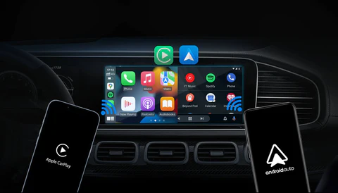 Oveallgo™ Play2Video CarPlay inalámbrico / Android Auto