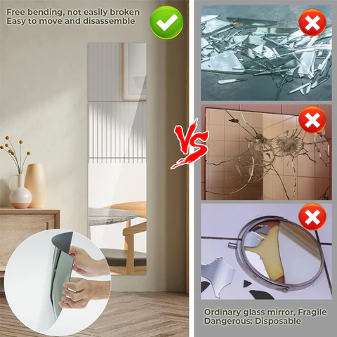 Oveallgo™ Self-Adhesive Acrylic Mirror - Wowelo - Your Smart