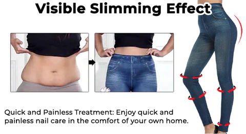 Oveallgo™ Perfect S Shape Thermal Fleece Denim Jeggings