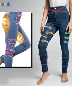 Oveallgo™ Perfect S Shape Thermal Fleece Denim Jeggings