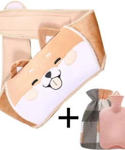 Plush Refillable Hot Water Bottle Belt