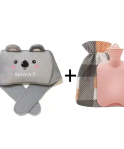 Plush Refillable Hot Water Bottle Belt