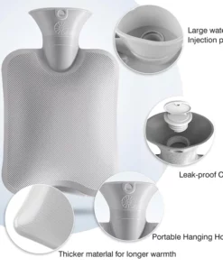 Plush Refillable Hot Water Bottle Belt