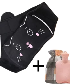 Plush Refillable Hot Water Bottle Belt
