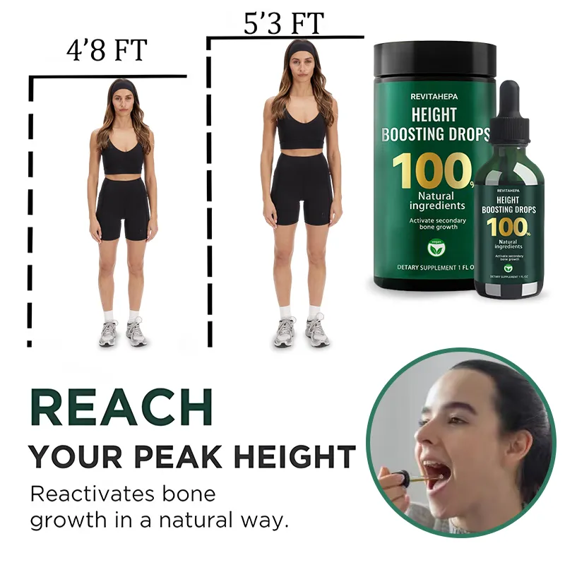 REVITAHEPA™ IGF-1 supplement height-increasing drops 