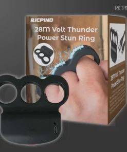 RICPIND 28M Volt Thunder Fist Power Stun Ring