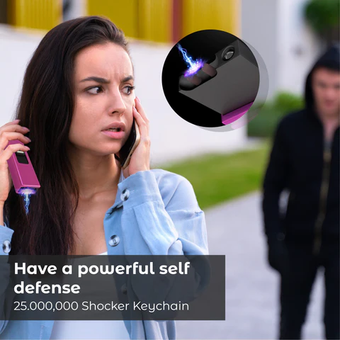RICPIND Powerful Shocker Self Protection LED Keychain