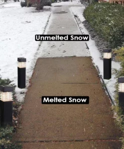 RICPIND Solar Melt De-Icer Outdoor Light