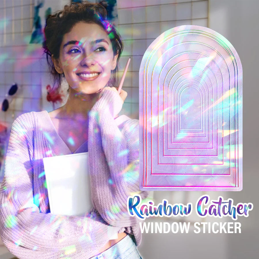 Rainbow Catcher Window Stickers