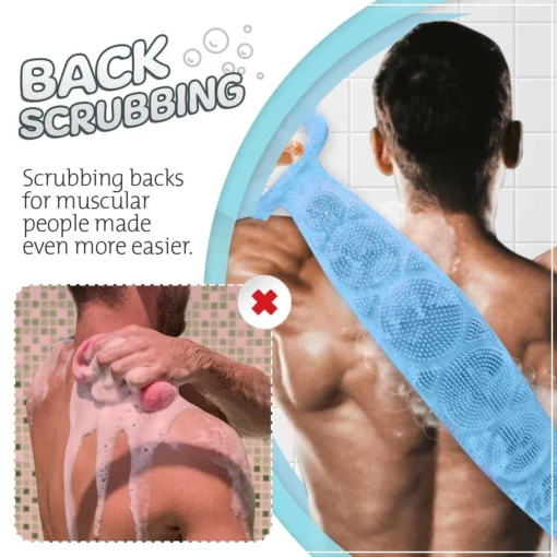 Cepillo corporal para baño Seurico™ - Silicona de calidad alimentaria