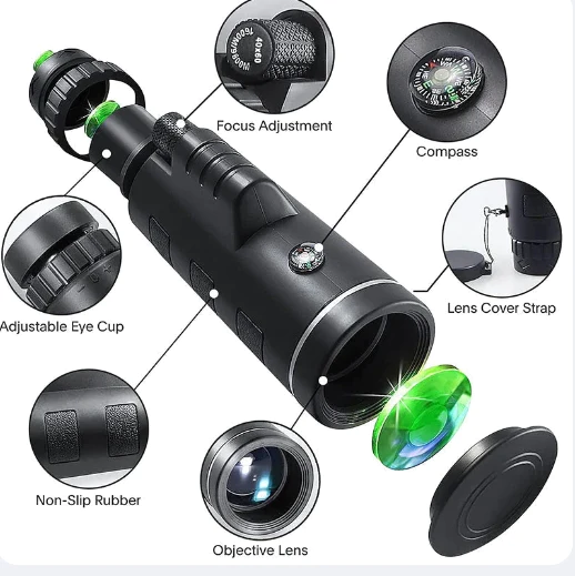 Seurico™500X Night Vision Ultra-Portable P9 Military Telescope