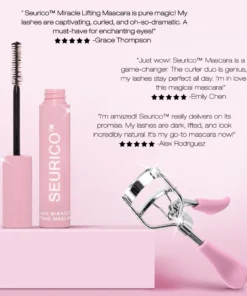 Seurico™ Lash Miracle Lifting Mascara with Curler Duo