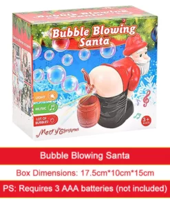 Seurico™ Santa Bubble Machine